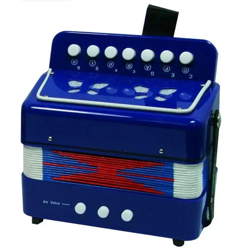 [Funny] Children Learning Exercising Type Drawable Bass Accordion Musical Instrument Educational Toy Kids Music Lovers Gift