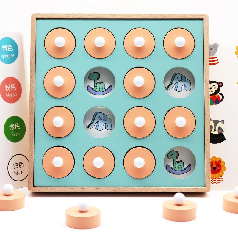 Memory Chess Game Toy - Logical Thinking Training & Brain Intelligence Development Puzzle