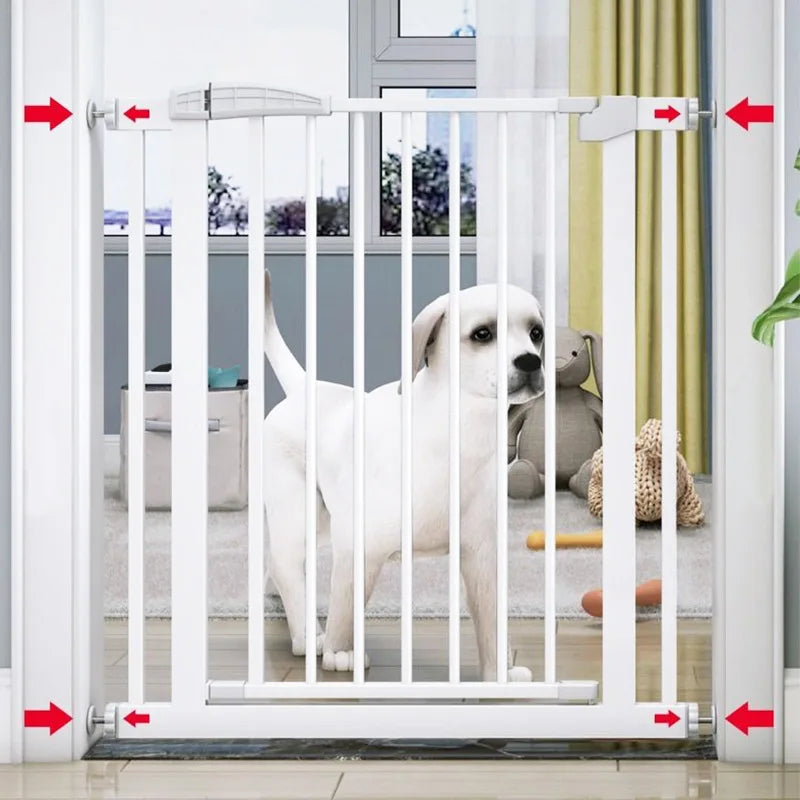Child Safety Gate Guard, Baby Stair Gate,Door Security, Baby Safety Gate Easy Installation Without Drilling