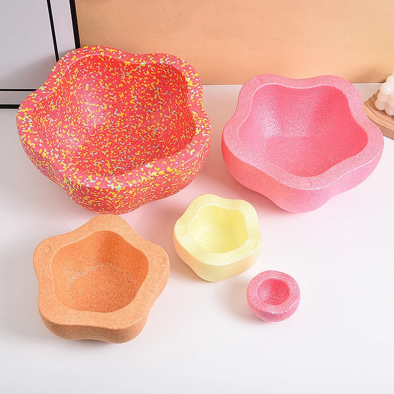 Kids Balance Stapstones Toys Sensory Integration Foam Toys Stapstenenen Sports Balance Toys