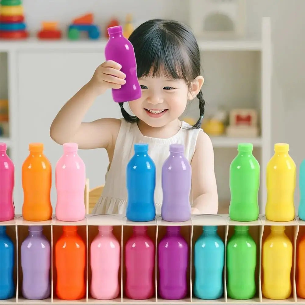 Children's Fun Beverages Color Match Toys Early Childhood Guessing Memory Training Interactive Board Game Puzzle Christmas Gift
